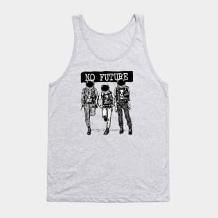 No Future Street Art Tank Top